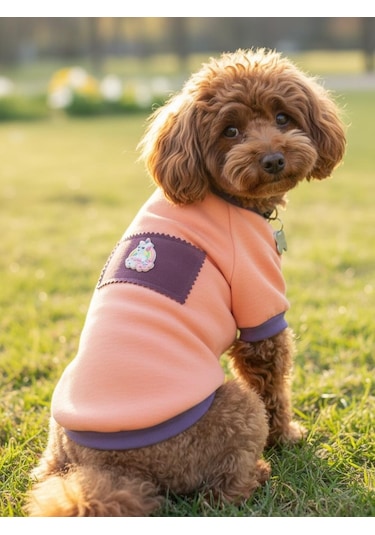 Sevimli Unicorn Marşmelov Pembe Köpek Polar Sweatshirt