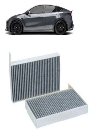 Karbonlu Polen Filtresi Tesla Model Y