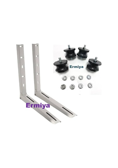9-12 Btü Klima İçin 50’lik Vidalı Dış Ünite Konsol Ayak+4 Takoz
