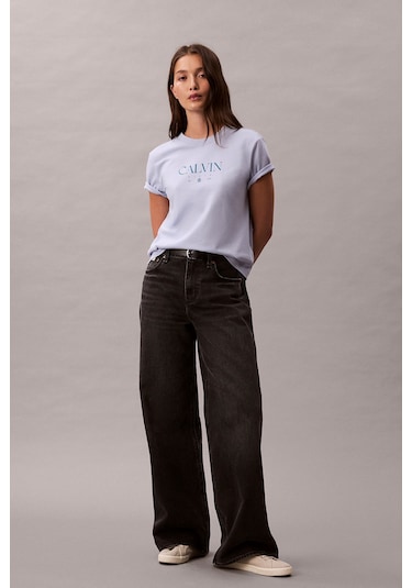 Jeans Kadın Tişört Lv047e813g Mor