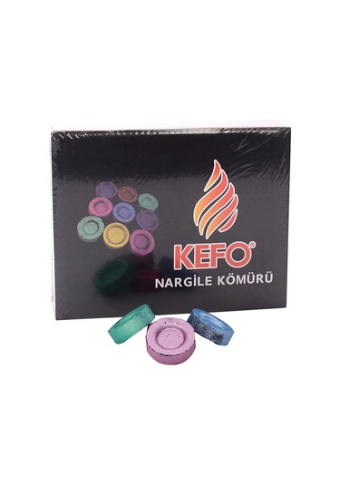 Kefo Renkli Tablet Kömür 33 Mm