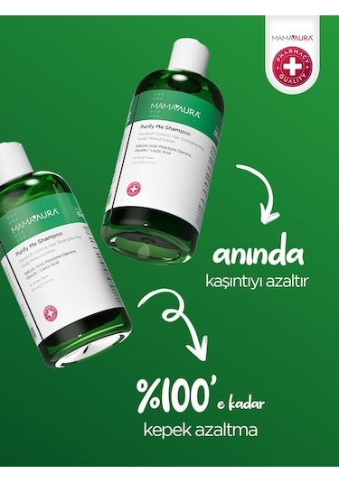 Mamaaura Purify Me Kepek Ve Kaşıntı Karşıtı Şampuan 250 ML
