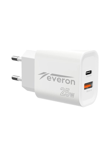 Everon EVR-023 25 W PD USB Type-C Girişli Hızlı Şarj Cihazı