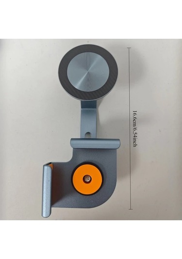 Honeybeeshop A Alüminyum Alaşımlı Manyetik Araba Tutucu 360 Döner Tesla Model 3 Y Highland Telefon Tutucu Araç Aksesuarı