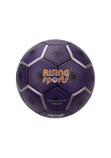 Desenli Futbol Topu No:5 Mor