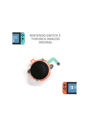 Nintendo Switch 2 Ns2 Joystick Joycon Analog Stick V2 Turuncu