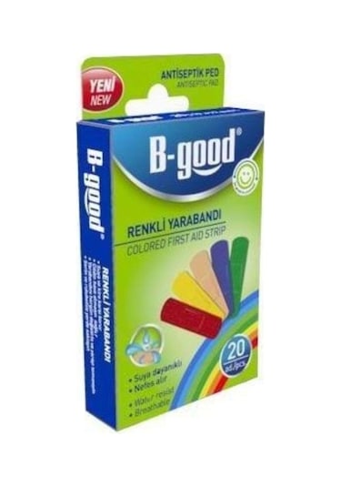 B-good Renkli Yara Bandı 20 Adet
