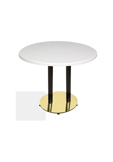 Karanfil Gold Mega Werzalit Yuvarlak Mutfak Masası 107cm