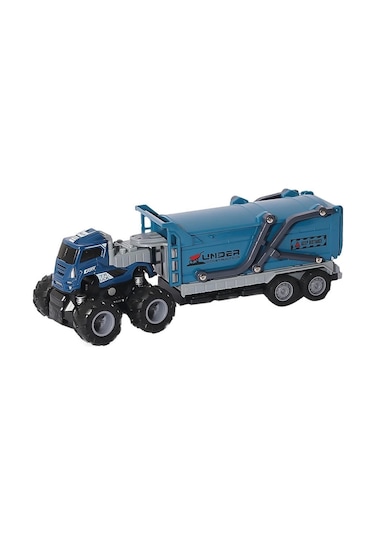 Klx600-377 Sürtmeli Die Cast 4x4 Kapalı Kasa İnşaat Tırı -vardem