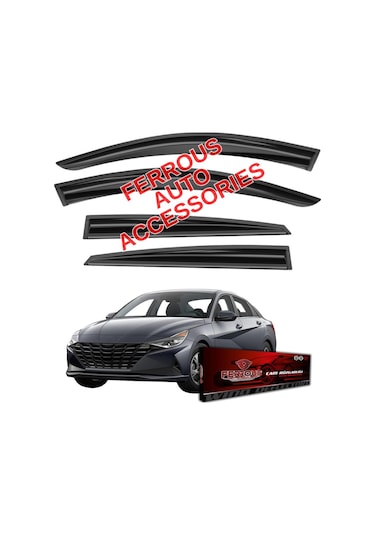 Hyundai Elantra Ferrous Cam Rüzgarlığı 4lü Set 2021 Ve Üstü