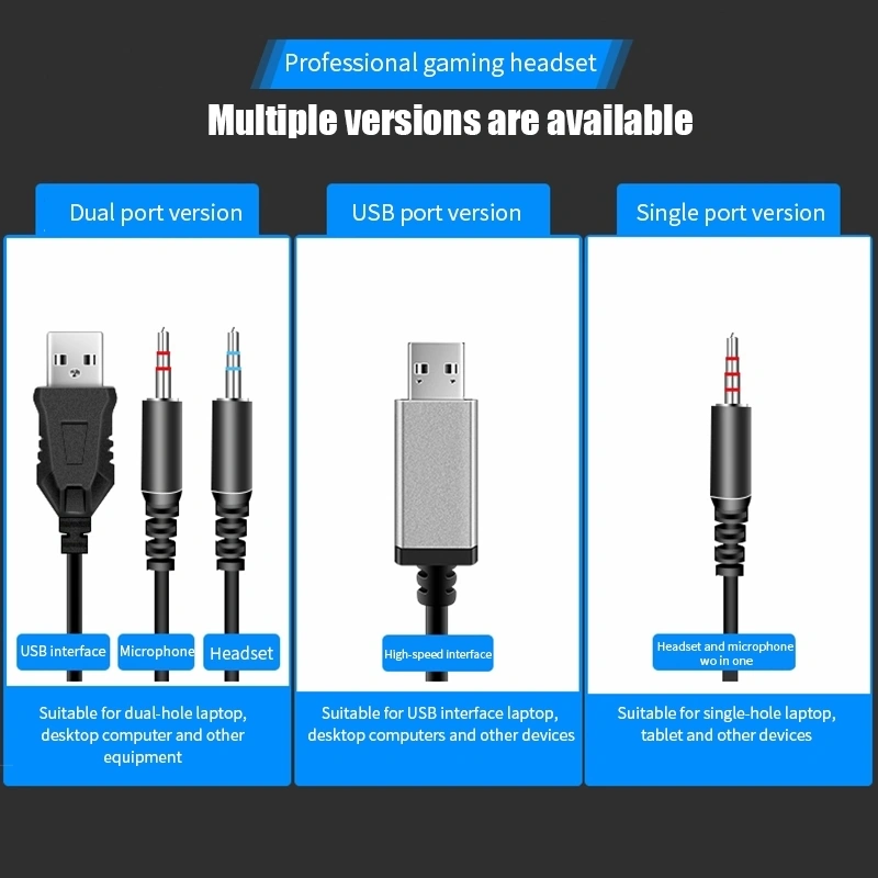 Sones 2 Adet G58 Baş Üstü Oyun Kulaklığı Mikrofonlu, Kablo Uzunluğu: Yaklaşık 2 M, Renk: Siyah Renkli 3,5 Mm Versiyon