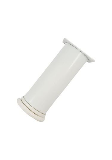 40 Lık 15 Cm Beyaz Metal Yuvarlak Ayak 4 Adet