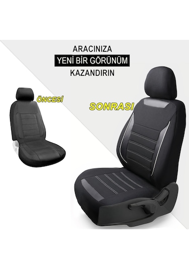 Z&C MAXTECH Opel Astra G Sedan Özel Tasarım Oto Koltuk Kılıfı Seti SMART SB