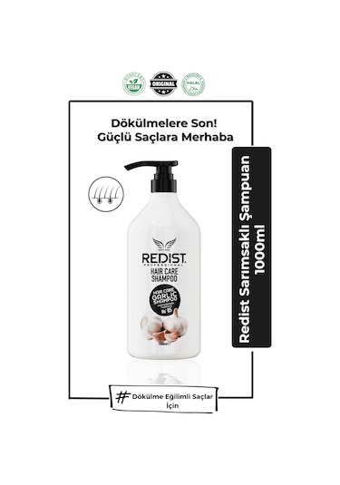 Redist Sarımsaklı Şampuan 1 L