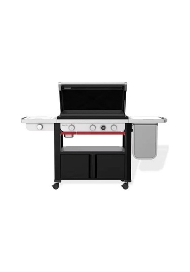 Weber Slate Gpd 76 Cm Premium Griddle Side Burner'lı Plancha-194 Siyah