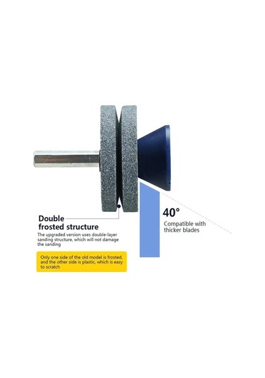 Pazly Çift Katlı Elektrikli Matkap Uçlu Çim Biçme Makinesi Bileme Taşı - Metal Parlatma Ve Keskinleştirme 3'lü Paket