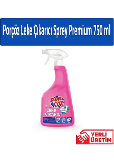 Porçöz Leke Çıkarıcı Sprey Premium 4 x 750 ML