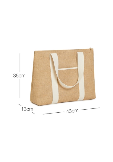Ocean Home Textile Soğuk Tutucu Çanta 43 X 35 X 13 Cm Bej