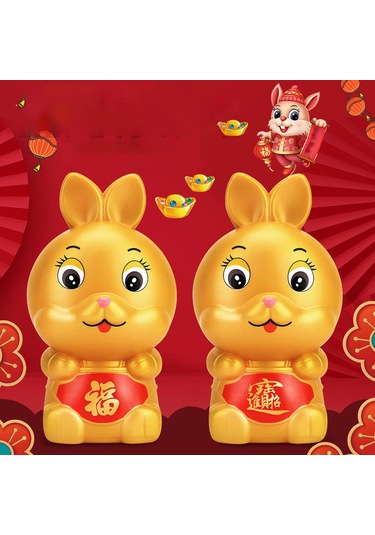 Dolıty Tavşan Kumbara Çalışma Masası Para Tasarrufu Oğlan 10.5cmx9.5cmx17cm