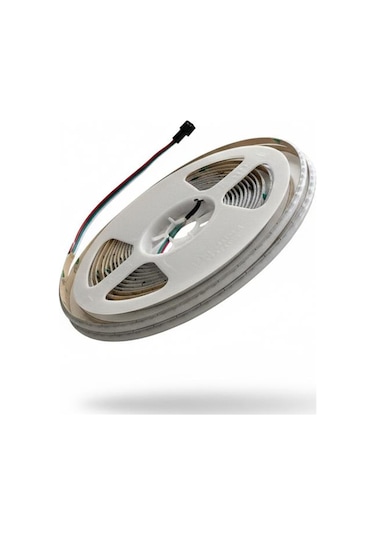 5V 5MM WS2812B RGB Pixel Cob Şerit Led 160/1M Ledli IP20 5M