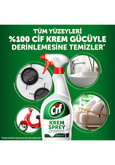 Cif Krem Sprey 750 ML