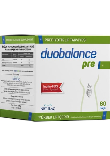 Duobalance Pre Prebiyotik Lif 60 Sase
