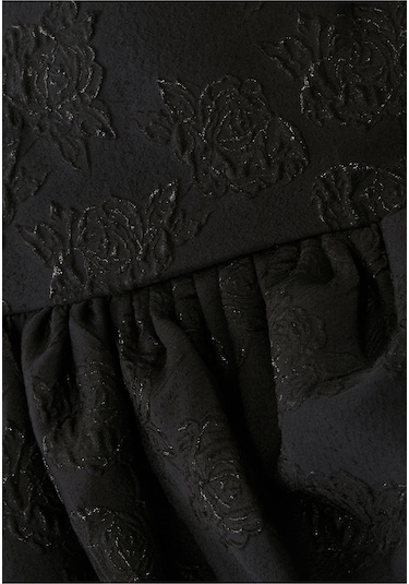 Rotate Jacquard Mini Etek Siyah