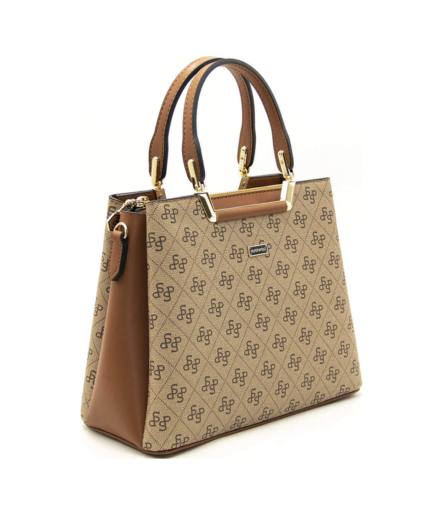 Silver Polo Kadın El Ve Çapraz Çanta 969 Koyu Bej