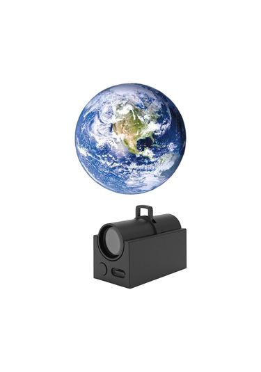 Homyl Projektör Işığı Usb Powered Dekoratif Dünya-merceği Dünya Merceği Diğer