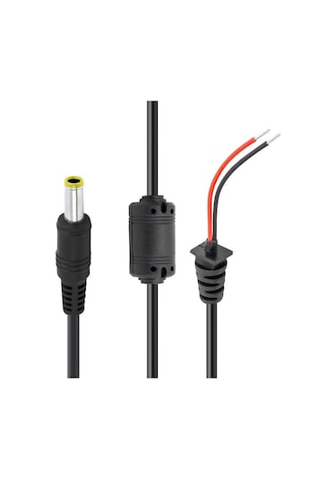 Notebook Adaptör Kablosu Jacklı 5.5-3.0 Uç
