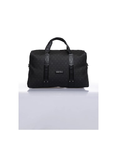 Pierre Cardin Unisex El Valizi ve Spor Çantası Siyah PC1205