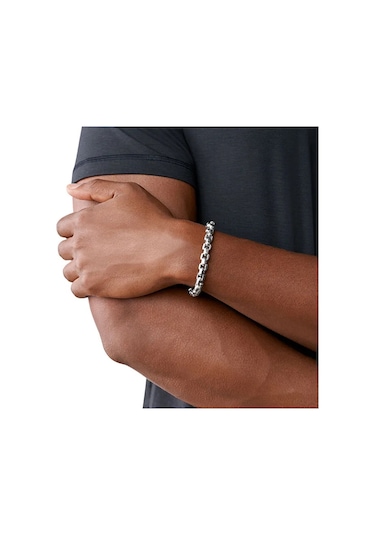 Armani Exchange Axg0045-040 Erkek Bileklik Gümüş