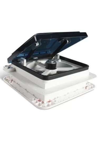 Tytxrv 28 X 28 Cm Fanlı Tavan Havalandırması Heki - Led Aydınlatmalı Yat Çok Renkli