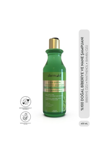 Dermokil Biberiye Saç Güçlendirici Şampuan 400 ML