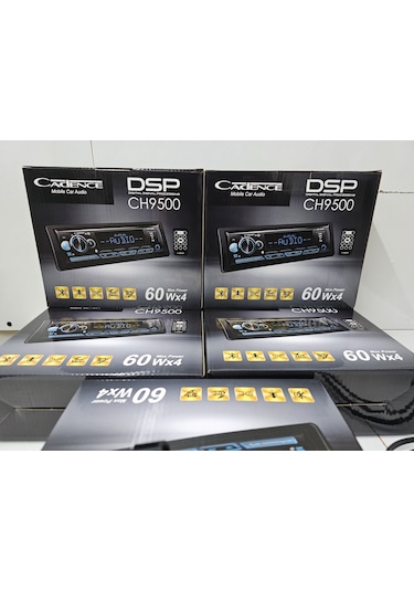 Cadence Ch9500 Dsp İşlemcili 3 Anfi Çıkışlı Teyp Akgöz Sound