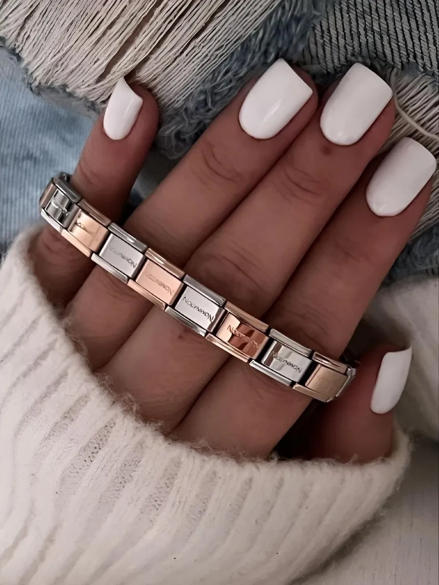 Vally Tıme Nomination Noaminen Noameniye Bilezik Fırıncı Elleri 125350751 Gri