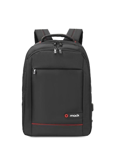 Mack Mcc-007 17.3" Offıce Usb Girişli Notebook Sırt Çantası Siyah Renkli