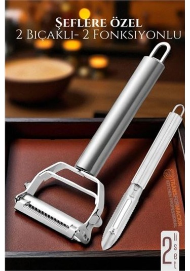 Modacar Soyacak - Sebze Soayacağı - Oyacak Soyacak Seti Dilimele Kazıma Profesyonel Diğer