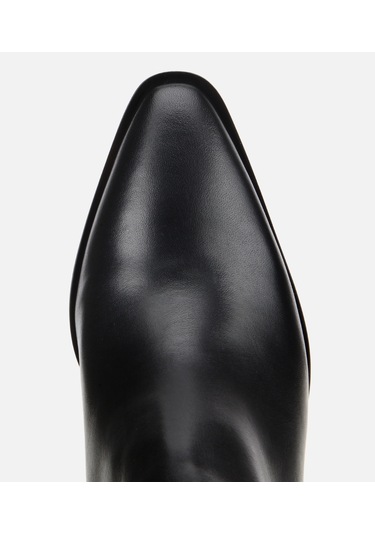 Hotiç Kadın Deri Siyah Sivri Burunlu Bilekte Topuklu Bot 01boh313220a100 01boh313220a100 Siyah