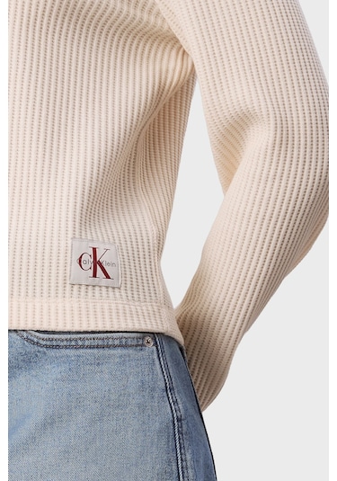 Calvin Klein Bayan Kazak Lv047d225g Yam Ekru Ekru