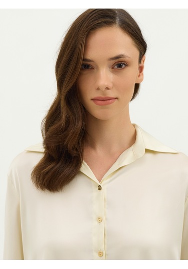 Karaca Kadın Regular Fıt Gömlek-bej 12.25s.04.004 Bej
