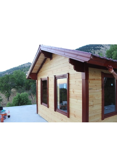 Masifev Orion 40M2 Ahşap Ev 2+1