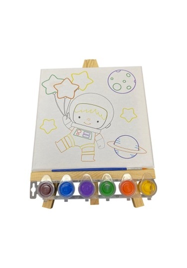 Miart Hobi Boyama Seti Astranot 20x20 Cm Şovalyeli