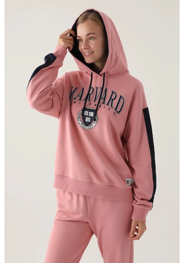 Harvard Kadın Tek Üst - Retro Pembe Retro Pembe