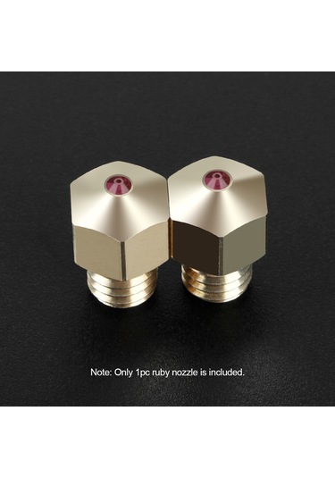 Yaozixa Mk8 0.4mm Bakır+yapay Bilezikli Yüksek Sıcaklık Damlaticı, 1.75mm Petg/abs/peı/peek Filament Uyumlu 3d Yazıcı Parçası