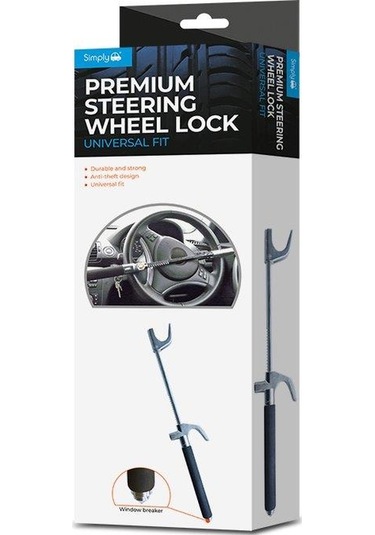 Simply Brands Premium Araba Direksiyon Kilidi