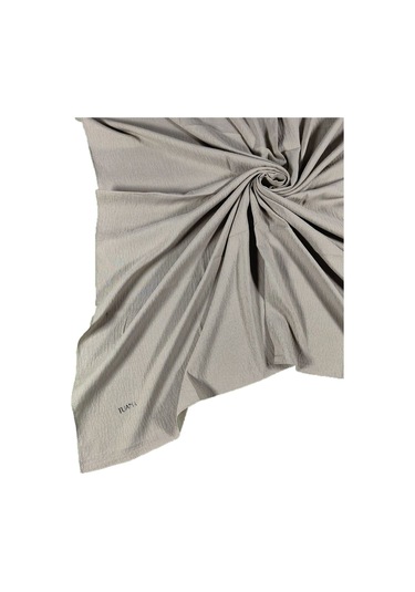 Tuana Eşarp Pamuk Jazz Eşarp 105x105cm Açık Vizon