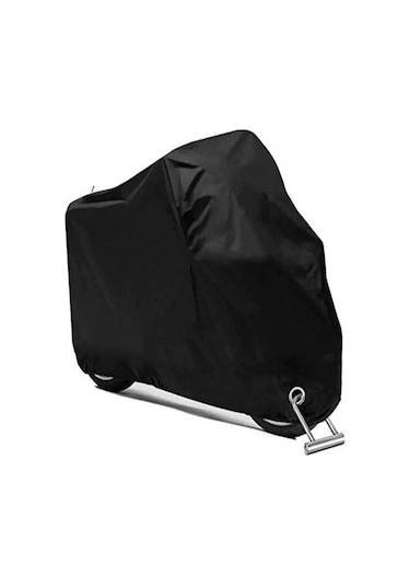 Qj Atr125 Siyah Kilit Uyumlu Motor Brandası Ultra Kalın Motosiklet Brandası