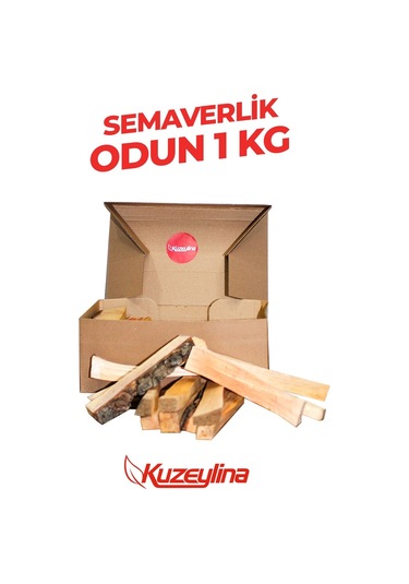 Semaverlik Odun 1 Kg - 15- 17 Cm Özel Kutusunda Tek Kullanımlık