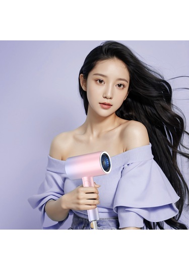 Skycity 1900w Ev Ve Seyahat Kullanıma Uygun Katlanabilir Saç Kurutucu - Akıllı Sıcaklık Kontrolü, Mavi Işık Saç Koruma, 3 Ayar Güçlü/yumuşak Rüzgar, Isı - Beyaz, Avrupa Standartı 220-240v